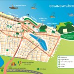 Mapa temático da cidade